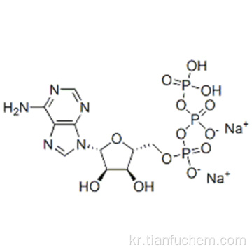 아데노신 5&#39;- 삼인산이 나트륨 염 CAS 987-65-5